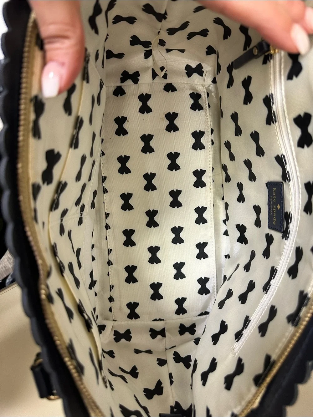 Kate Spade New York Lilac Road Marguerite Satchel Midnight